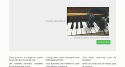 Desktop Screenshot of piano-silence.com